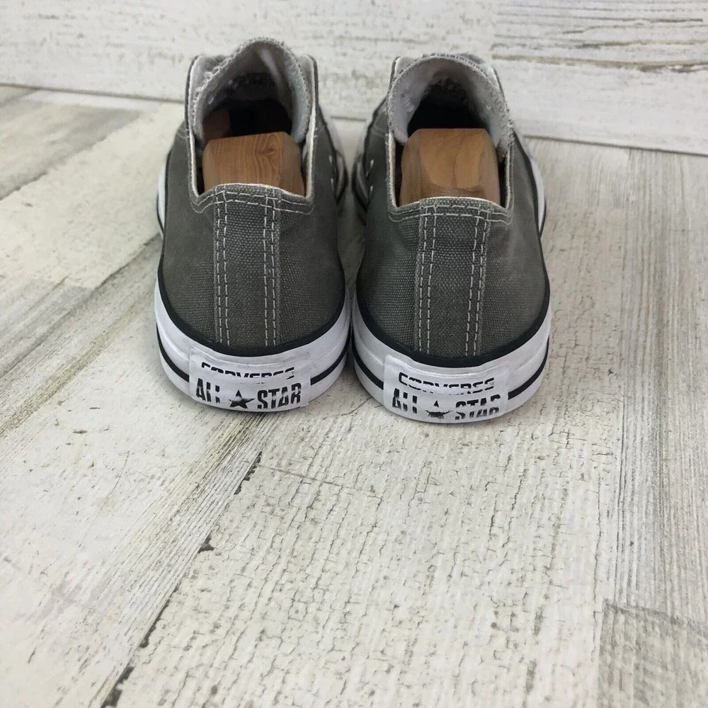 Converse Chuck Taylor All Star Low Top Sneakers - Gray & White